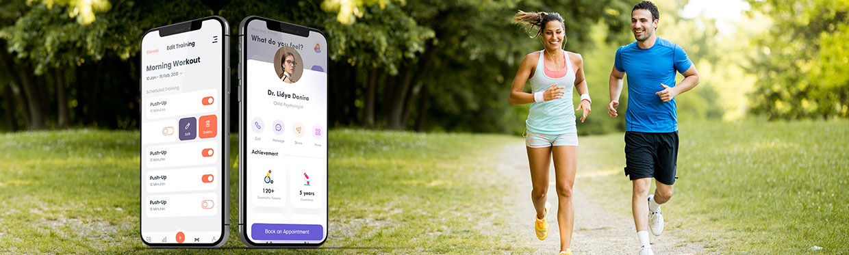 healthcare and fitness mobile app development services company