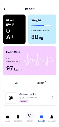 Android App development for healthcare